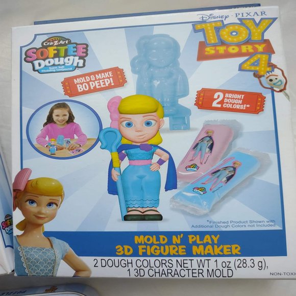 NWT 3 Piece Disney Pixar Toy Story 4 Mold N' Play 3D Figure Maker and Puzzle Set - Picture 3 of 7